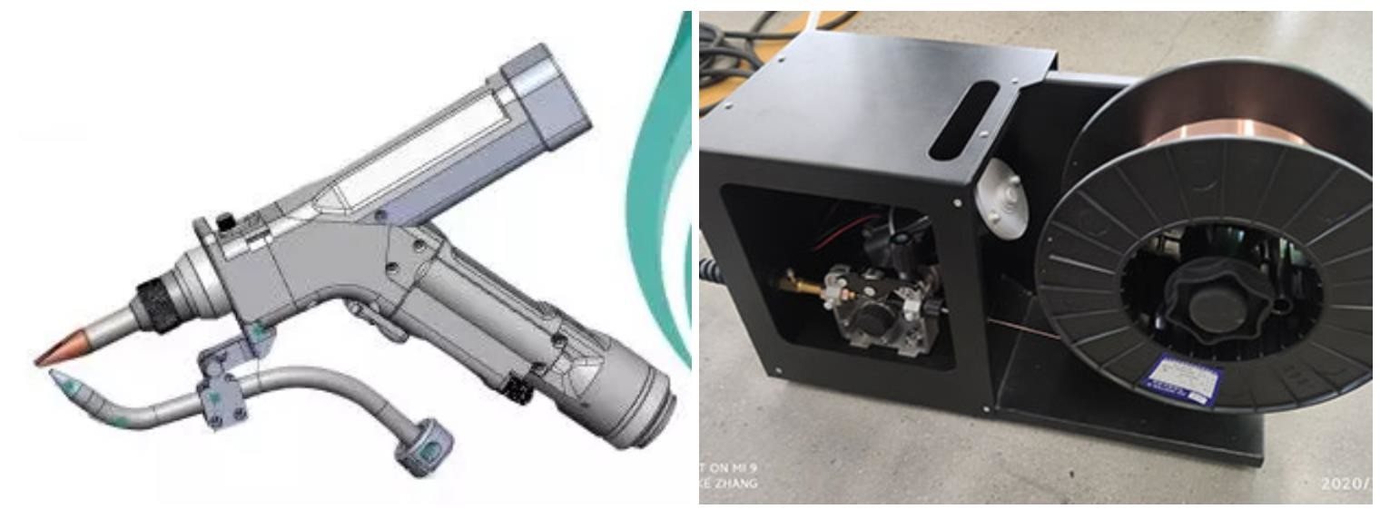 1000w Handheld Laser Welding Machine With Auto Wire Feeder WXS Welding Head