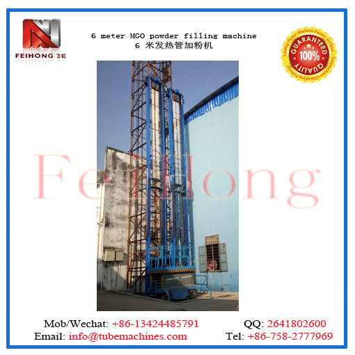 filler machine for tubular heaters