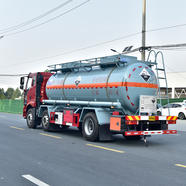 FAW 6x2 15CBM Chemical Water Bowser Truck Fuel Tank Truck Manual Transmission Type