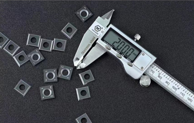 11x11x2 Square Carbide Insert Knife With A 30 Degree Bevel For Woodworking