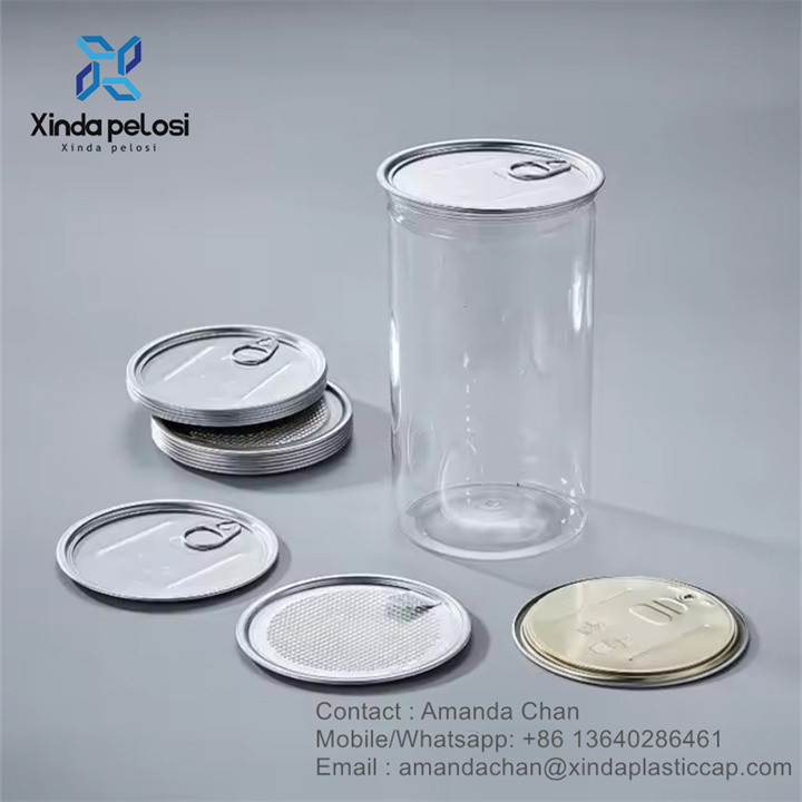 Easy Opening Aluminum Foil Sealing Can Lid For Milk Powder Can