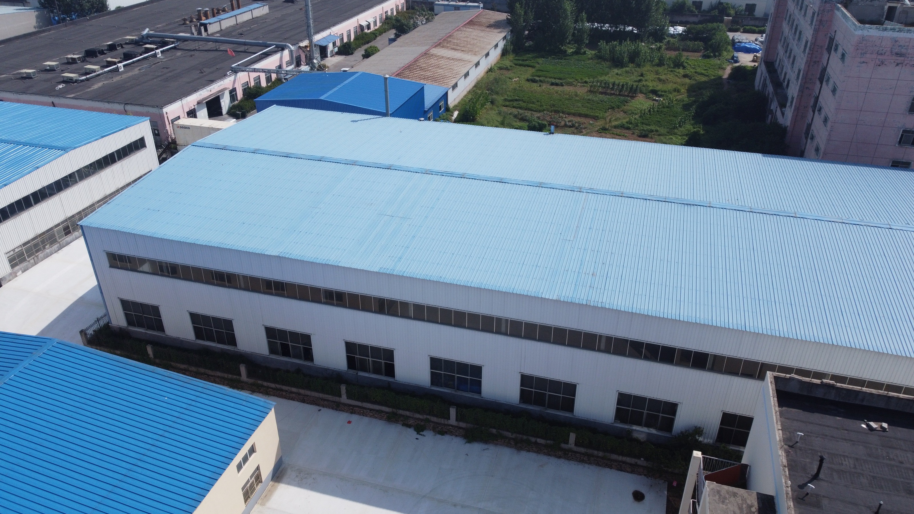 Long Life Span Prefabricated Sructure Steel Workshop Building Solution