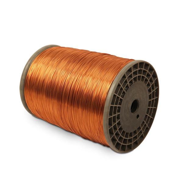 Quality Ultra-fine Enameled Wires 0.15mm Polyesterimide Enameled Round Copper Wires with Self Bonding Layer. for sale