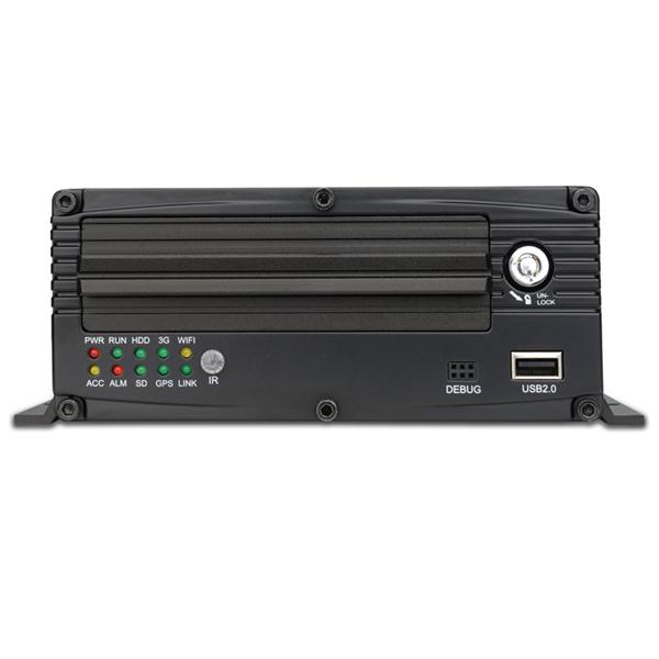8CH 720P IP Mobile NVR, MNVR (ONVIF) with 3G, GPS, WiFi，Black box