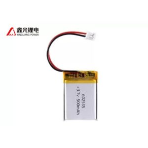  3.7V 500mAh Small Lithium Polymer Power Tool Rechargeable Batteries Manufactures