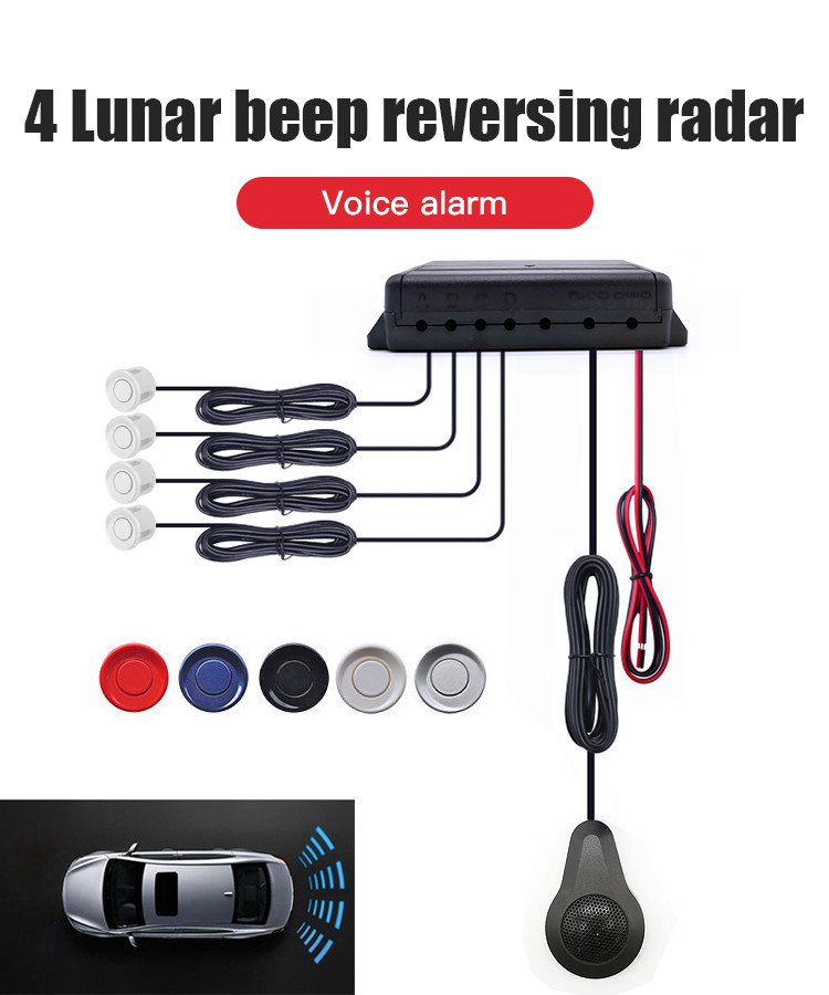 IP67 Radar Detector Blind Spot Monitor Parking Sensor Systems Buzzer Beep For Trucks