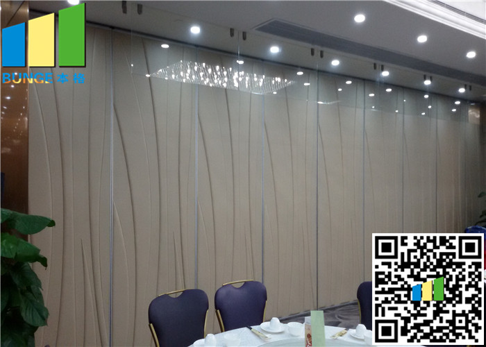 Movable Partition Walls , Wooden Acoustic Partitions , Hanging Operable Sliding Door