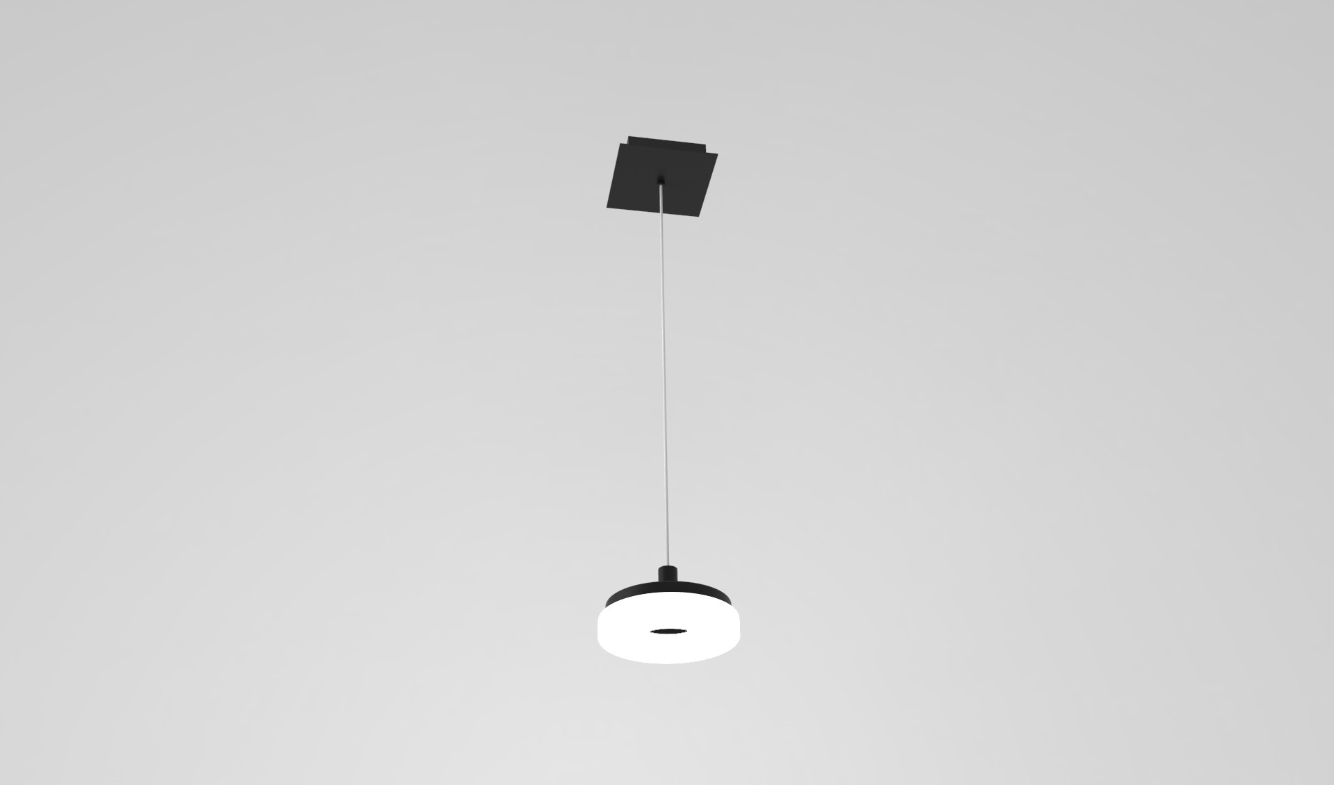 2018 New stylish simplicity LED Pendant hanging light circular acrylic lamp