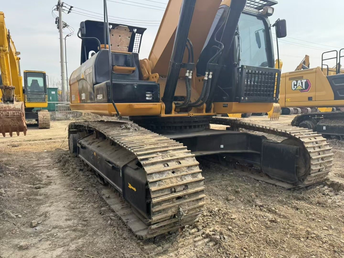 Cat 330D Used Excavator 30Ton Large Caterpillar Imported Construction Heavy Digger