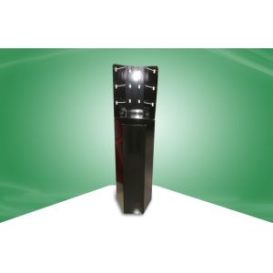 China Black Hexagon Cardboard Dump Bins Plastic Hooks Retail Dump Bins on sale