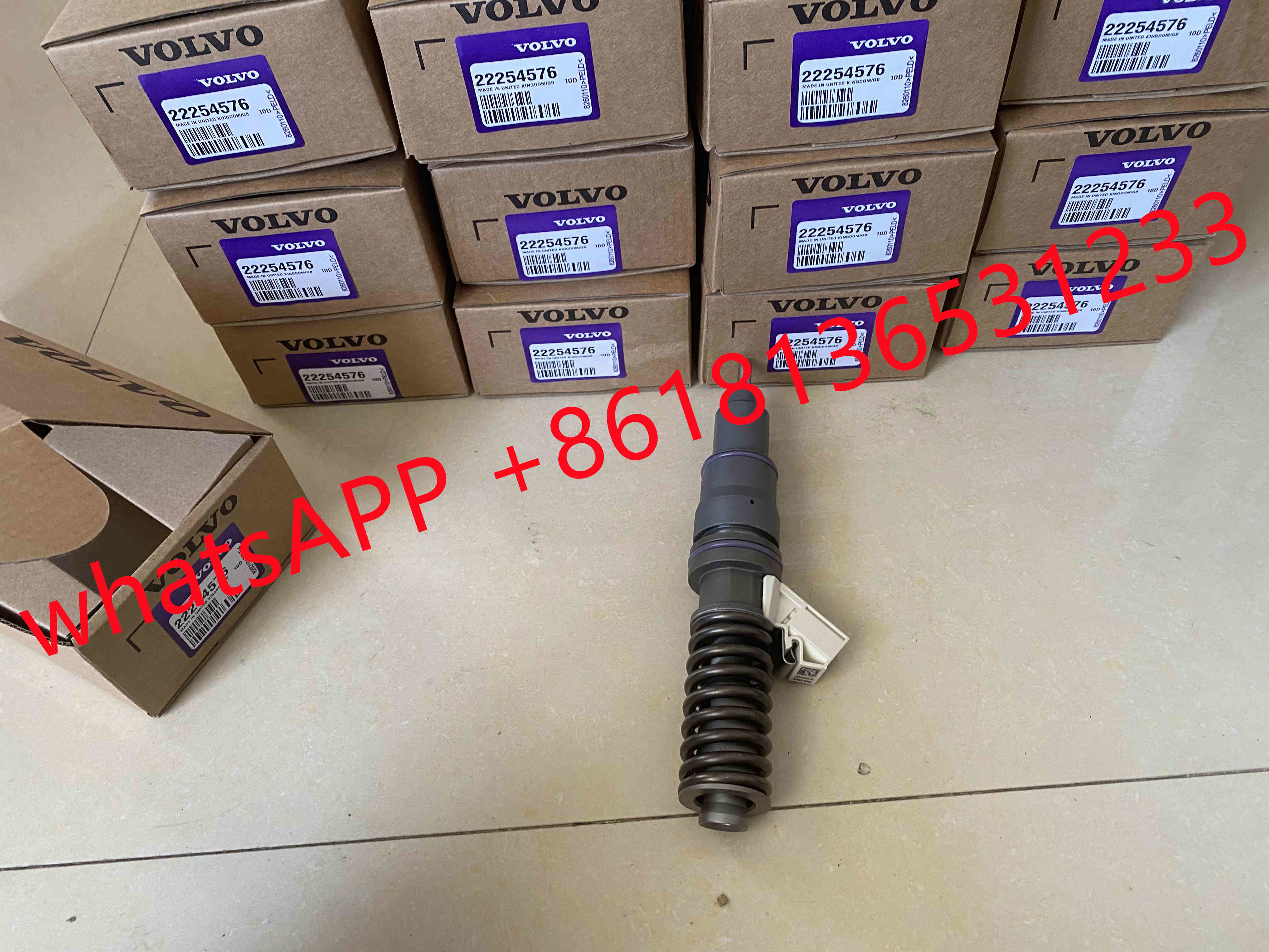 Factory Good Price Supply Fuel Injector BEBE4P02002 For D13K 21977909 More Models in Good Working