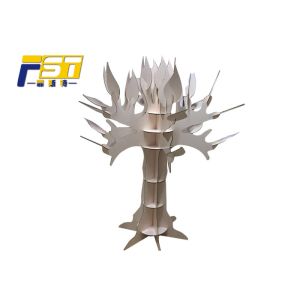 100% Recyclable Compressed Paper Cardboard Furniture With Tree Structure
