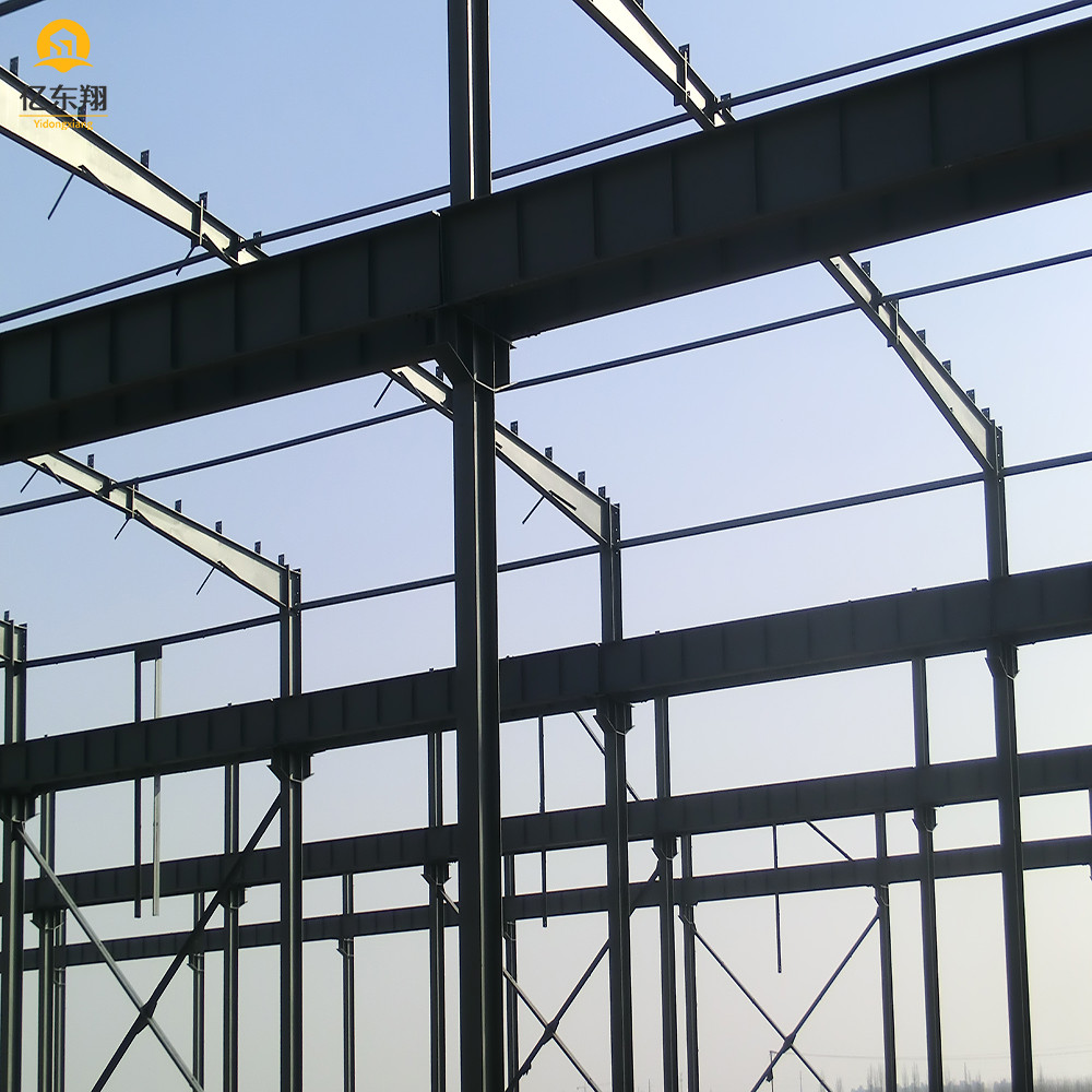 Anti Corrosion Steel Structure Shed Weather Tight Outdoor Steel Frame Storage Shed