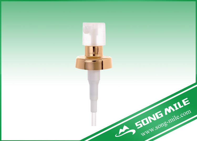 Gold Aluminum Half Crimp Pefume Pump Mist Sprayer Dispenser