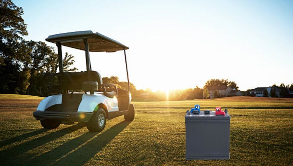 37KG Lead Acid Battery 150ah LPT 12V Golf Cart Sightseeing Car Battery