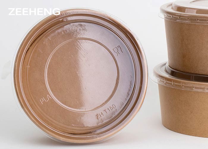 250ml - 1500ml Large Disposable Salad Bowls Eco - Friendly Food Grade