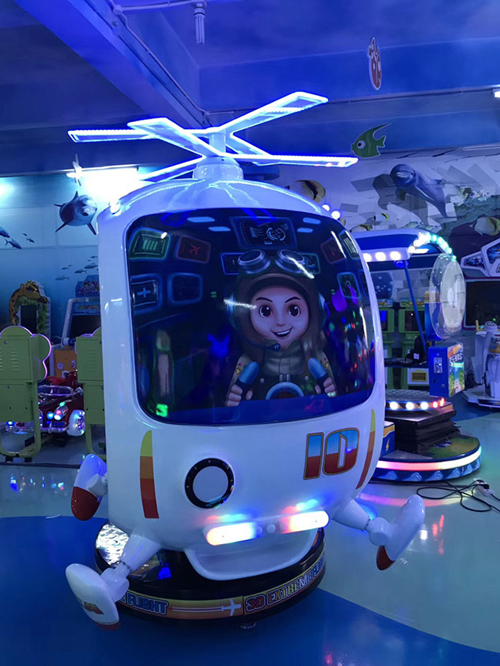 Coin Operated 360 Degree Rotation 3D Extreme Flight Kiddie Rides for Amusement Park
