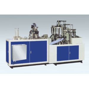 45-55 Pcs / Minute Fully Automatic Paper Cup Making Machine With Multi - Working