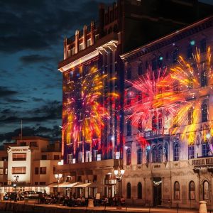  3D Mapping Immersive Projection Interactive With Multi Blending Projection System Manufactures