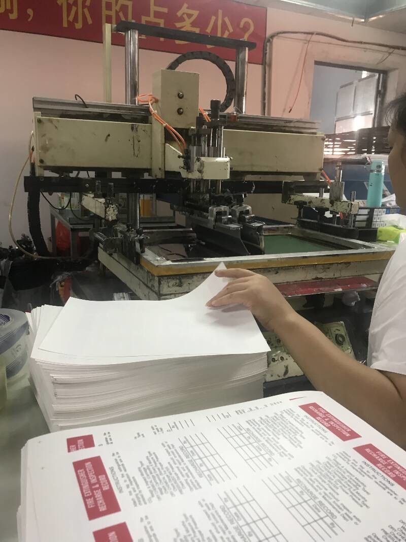 Polyester Maintenance Record Plastic Safety Tag Accident Prevention