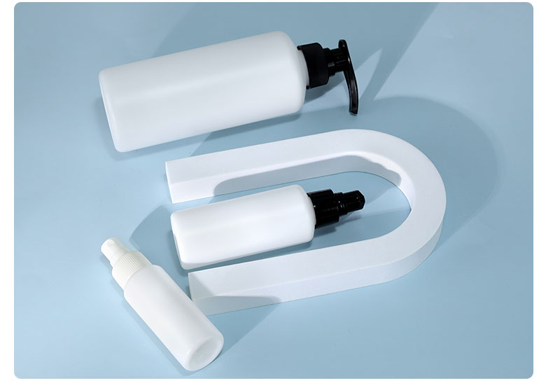 PET Plastic Shampoo Bottles 60ml 120ml 500ml Lotion Pump Bottle For Skin Care Packaging