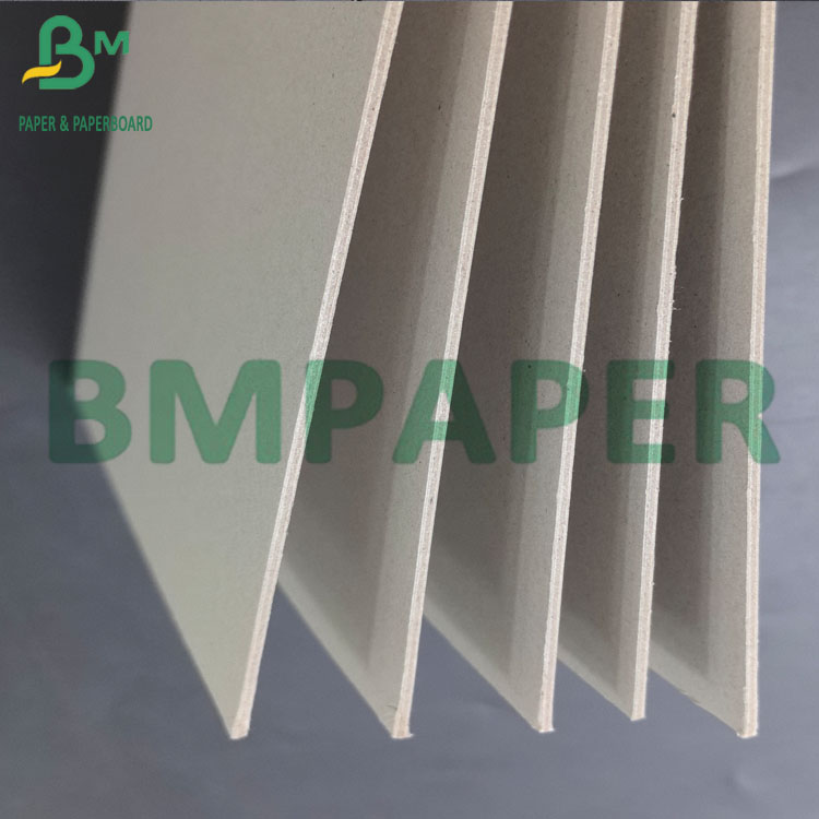 0.4mm - 4mm Grey Chip Board Cardboard Fold Paper Board For Packaging