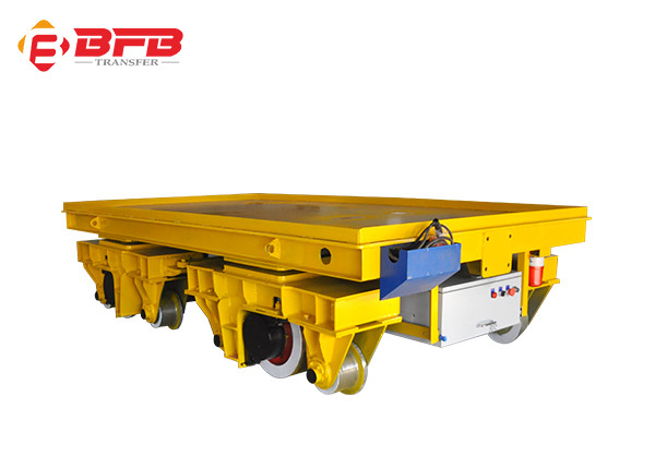 Cable Powered Railway Track Trolleys For Slab Handling