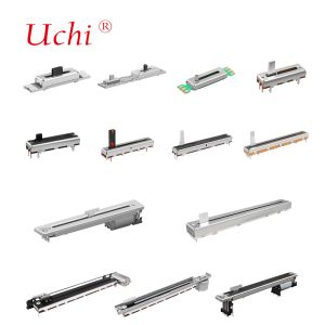 WH3012P 30mm 45mm Stereo Dual Sliding Potentiometer B10K Travel Sliding