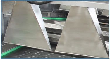 SUS304 Industrial French Fries Air Drying Dewatering Machine fruit washing dryer food drying machine vegetable dryer