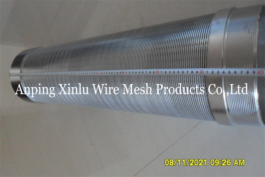 Johnson Wedge Wire Continuous Slot Screen Pipe For Groundwater