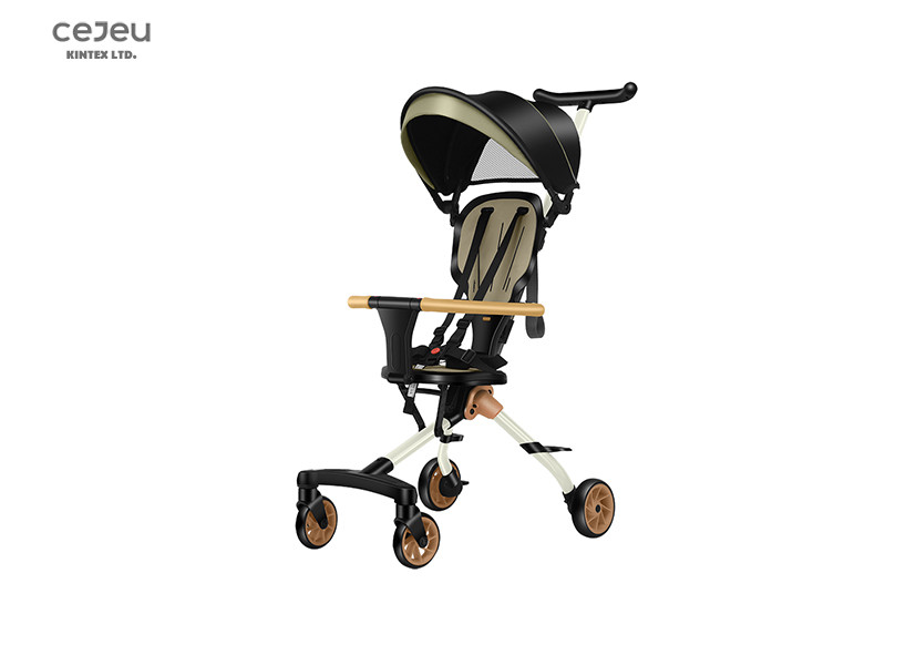 Lightweight Foldable Baby Stroller With Five Point Harness Compact