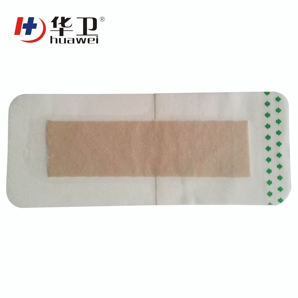 Hospital Supply Transparent Wound Dressing Non Woven Material For Clinic