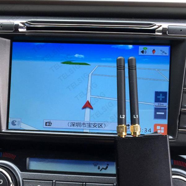 Anti Tracking Pocket Cell Phone Jammer , Car Gps Blocker With Cigar Lighter
