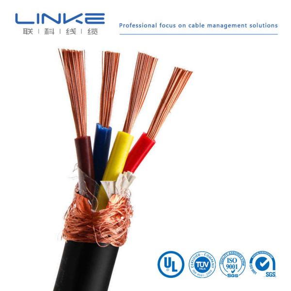 Tinned Copper Multi Core Control Cable Wire 300V For Equipment Control High