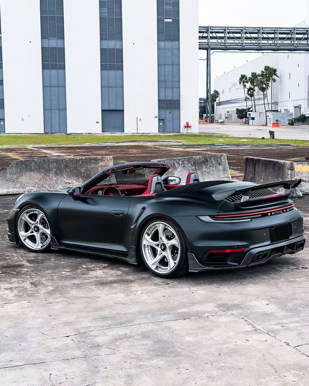 992 Porsche Body Kit 2019 - 2020 1016 Style Carbon Fiber Body Kit Diffuser Spoiler