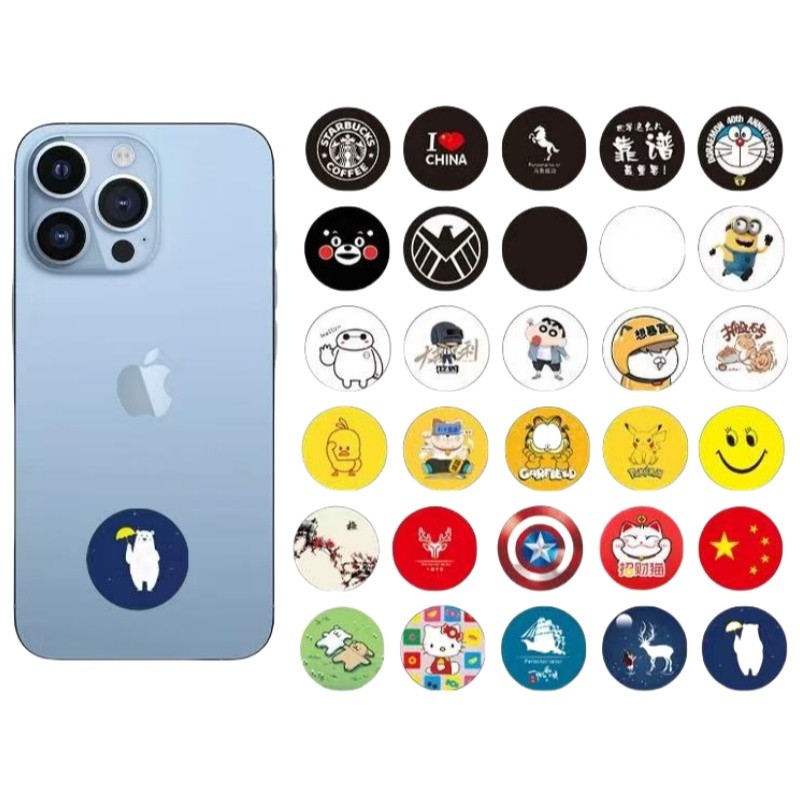 Custom Digital Business Card Mobile Phone Sticker Nfc Epoxy Sticker Flat Nfc Social Media Tag Nfc Tag for All Phones