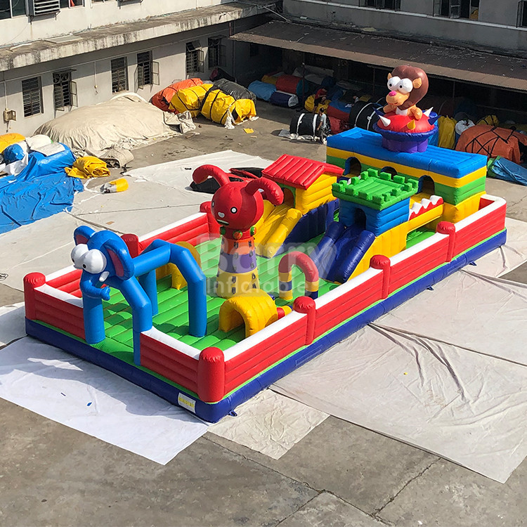 Kids Commercial Inflatable Bouncing Castle Paly Park Slide