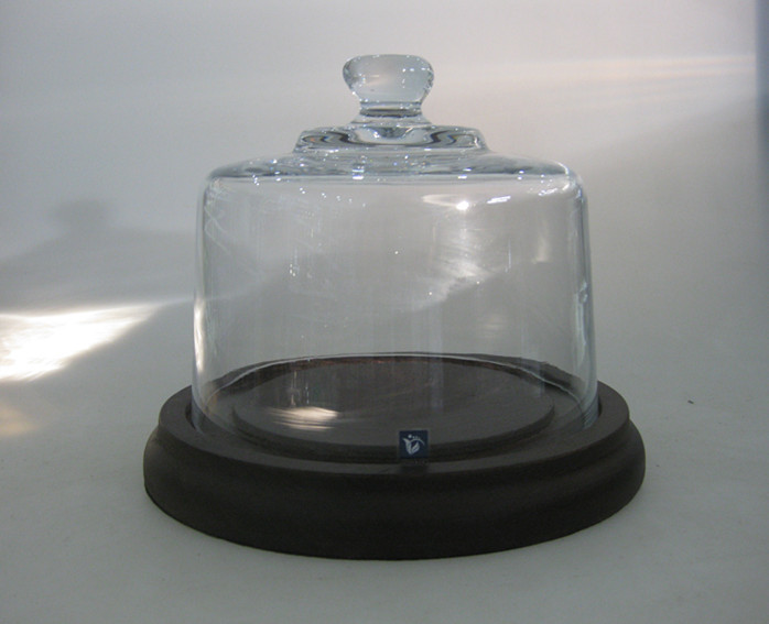 OEM Handmade Glass cover for cake