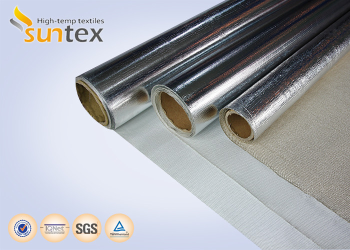 Weatherproof Aluminum Foil Fiberglass Cloth For Insulation