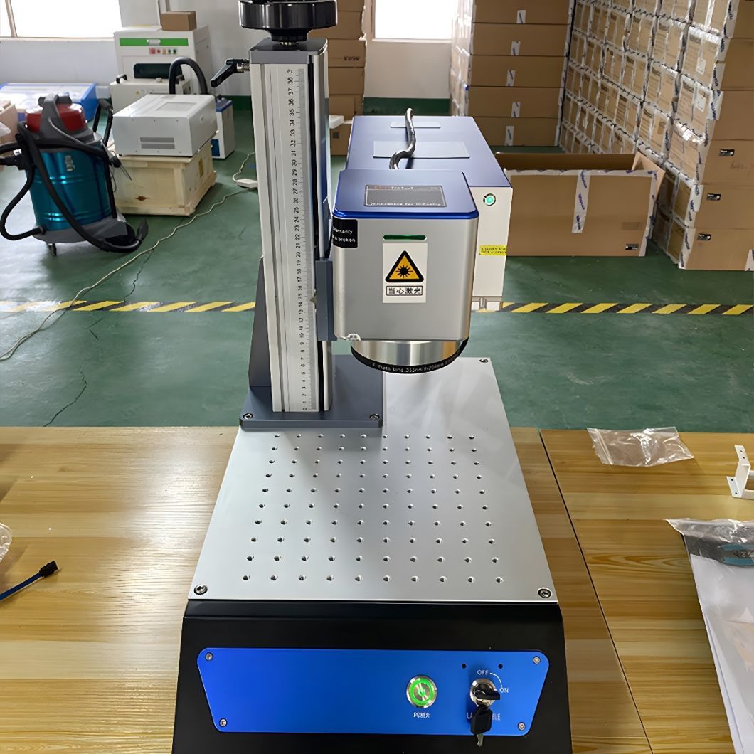355nm 30kw 50kw Drink Bottle Time Marking Flags Makers Mark Perfumes UV Laser Marking Machine for Plastic Glass Medical Slides