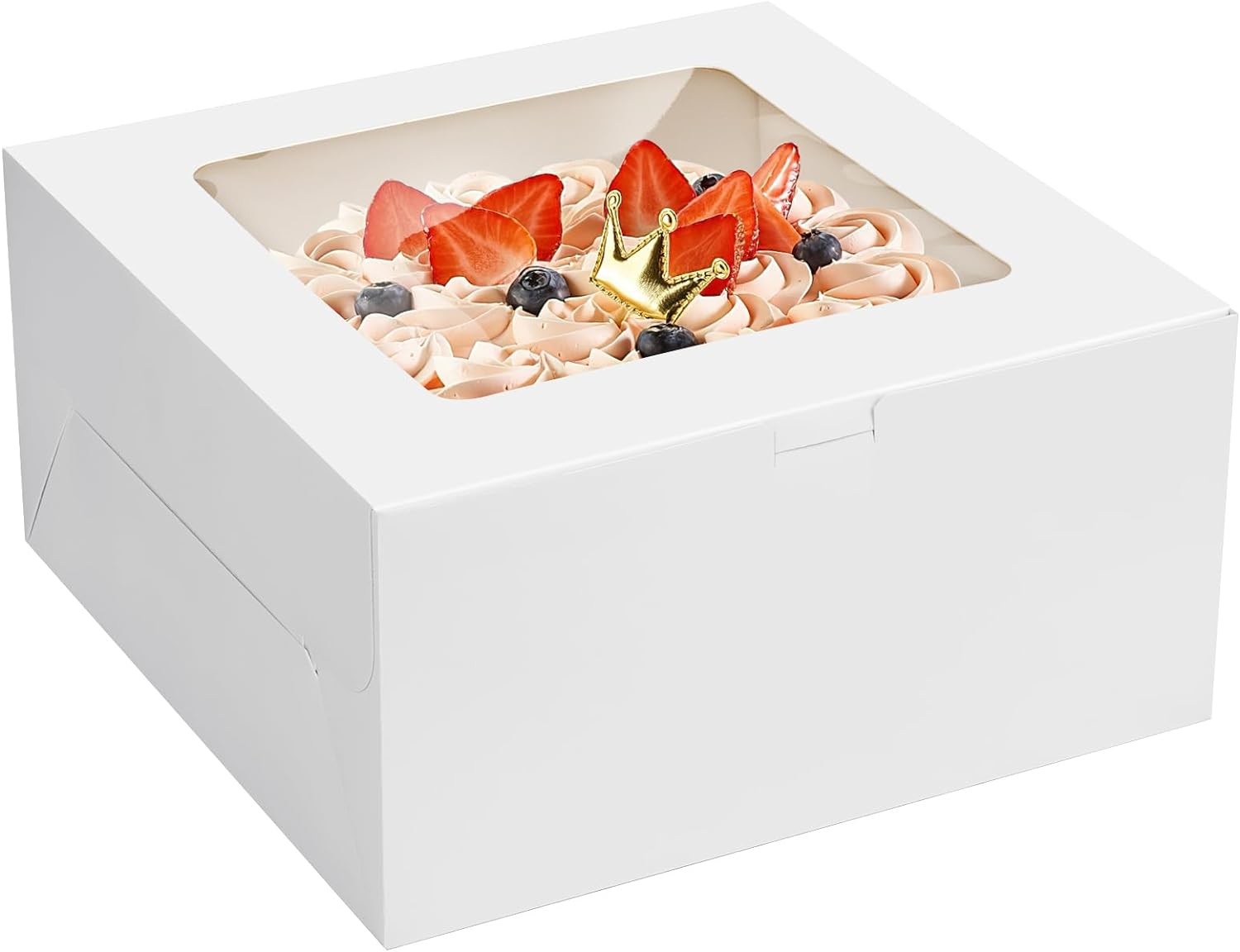 CMYK / Pontone Offsent Printing Cake Packaging Boxes For Product'S Protection And Presentation