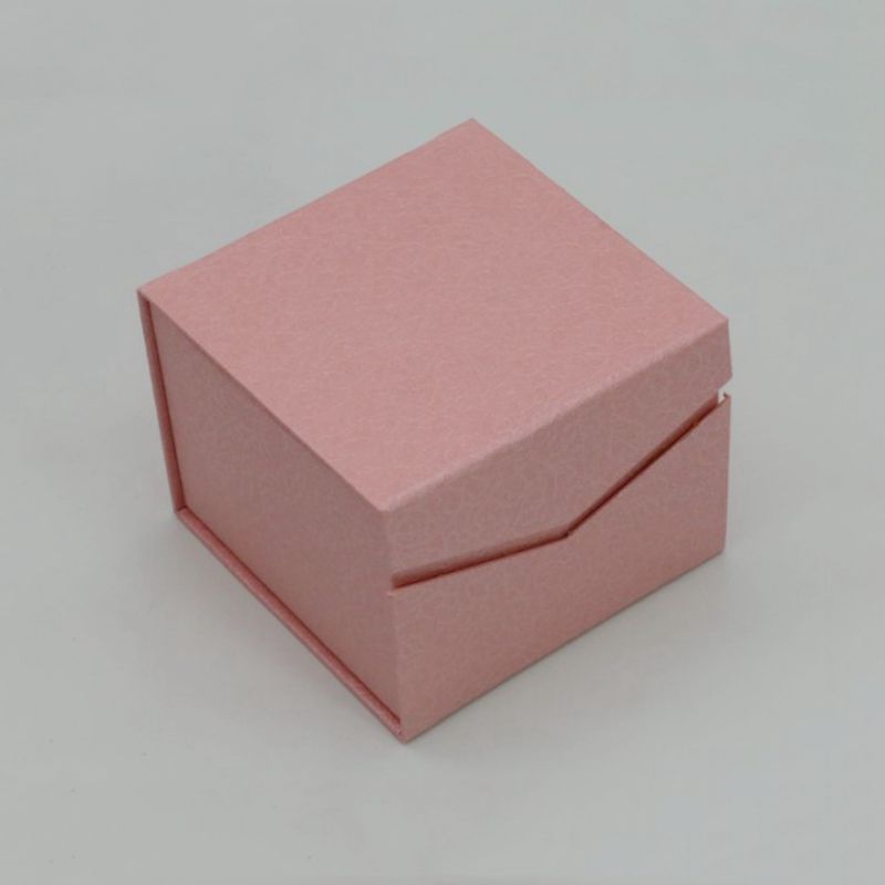 Custom Luxury Colorful Rigiding Magnetic Ring Jewelry Box With Your Own Logo For Other