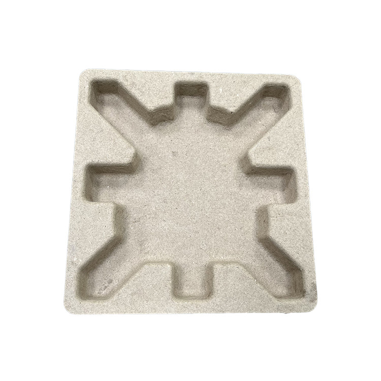 Recycled Pulp Packaging Dry Press Molded Pulp Tray Compostable Packaging Insert