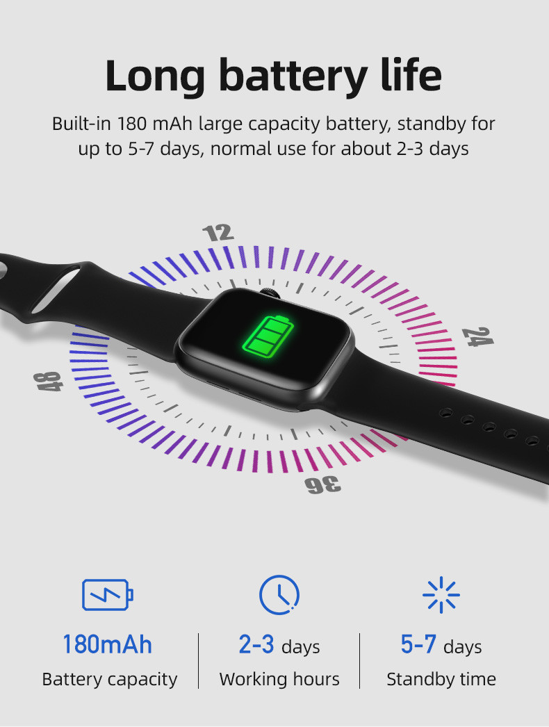 T500 Plus Men Women 1.54inch Touch Screen Call Smartwatch For Android IOS Phone T500+ Pro V T500+ plus HW16 X6 K6 Smart