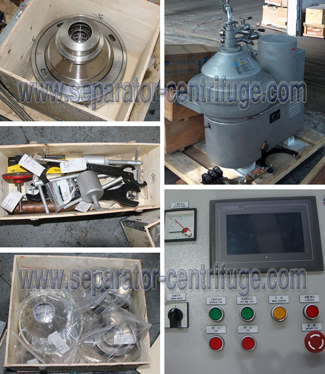 Partial Discharge Disc Stack Centrifuges of Power Station Diesel Oil Separator System