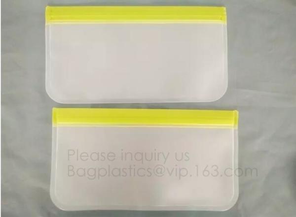 Oem reusable eco friendly peva plastic k sandwich snack food storage bag