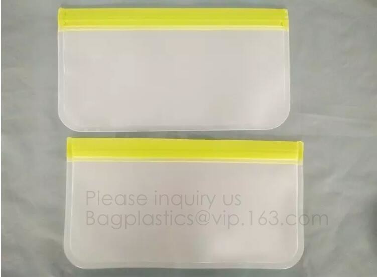 Reusable Silicone Food Storage Bag Washable Silicone Fresh Bag for Fruits Vegetables Meat Preservation bagplastics bagea