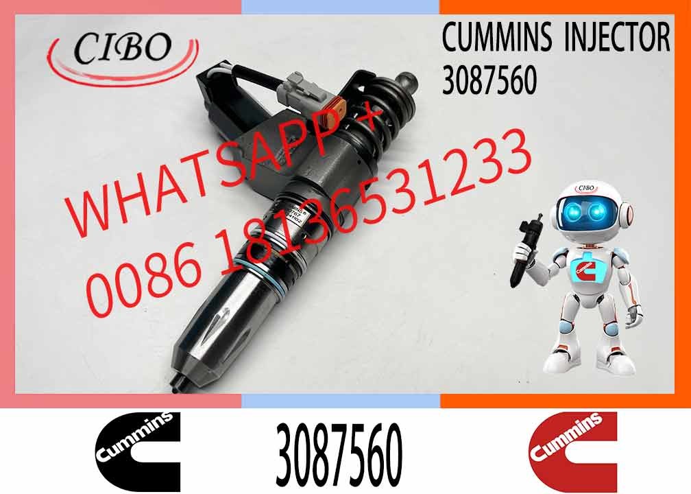 Fuel Injector for Cummins N14 3076050 4307516 3087560 4384360 3411760 3411765 Injector Nozzle diesel Engine Spare Parts