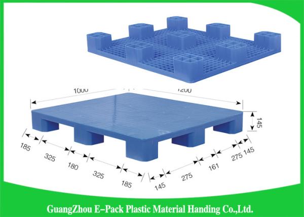 Euro Standards Go Plastic Pallets , 48 X 48 Plastic Pallets For Transportation