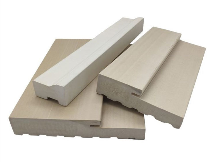Hotel Applications Co-Extruded PVC Mouldings for Durable WPC Door Frame